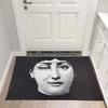 Fun Art Lady Portrait Carpet Rug for Living Room Bedroom Anti-slip Carpets Decor Bedside Soft Floor Mat Kitchen Entrance Mats