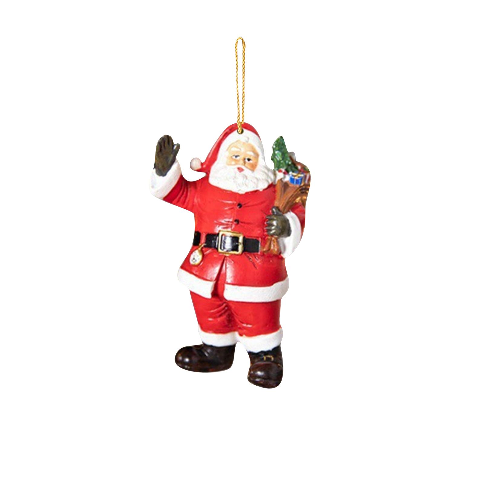 

2D Acrylic Christmas Ornaments Hanging Ornaments Suitable For Christmas Tree Decoration One Size