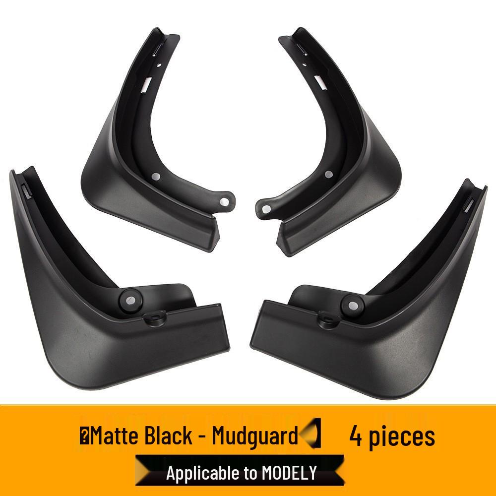 Tesla Model Y Juniper Front & Rear Punch-Free Mudguards