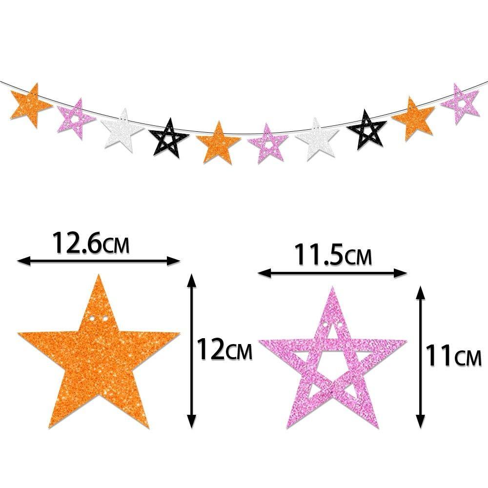 Black Spider Ghost Bat Halloween Bat Banners Funny Halloween Party Banner  Room Party Decor