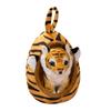 Tiger Simulation Little Pet Plush Stuffed Toy Pp Cotton Fill Kids Room Decor
