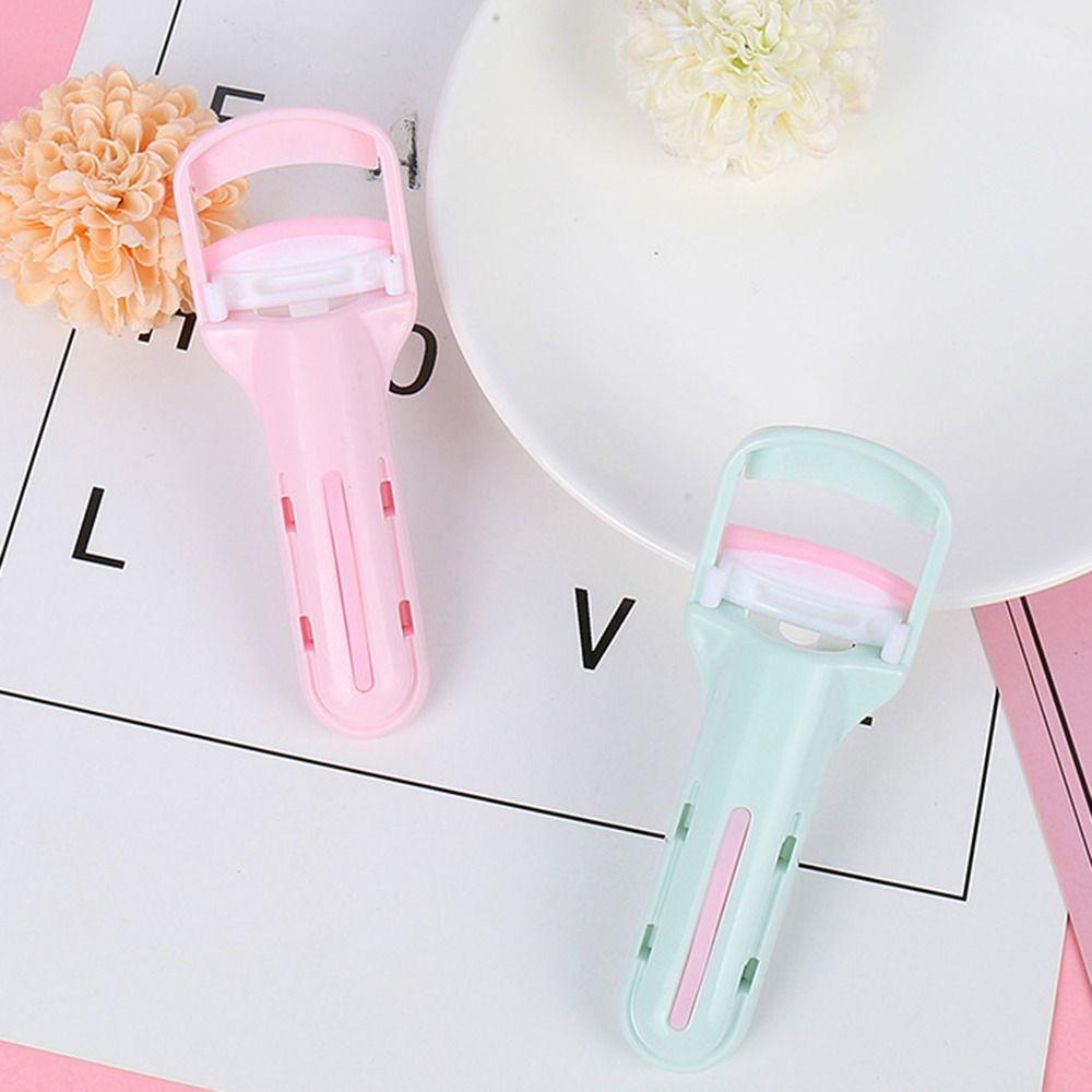 Plastic Lashes Curling Clip Eyelash Lift Press Type Eyelash Curler Mini   Women