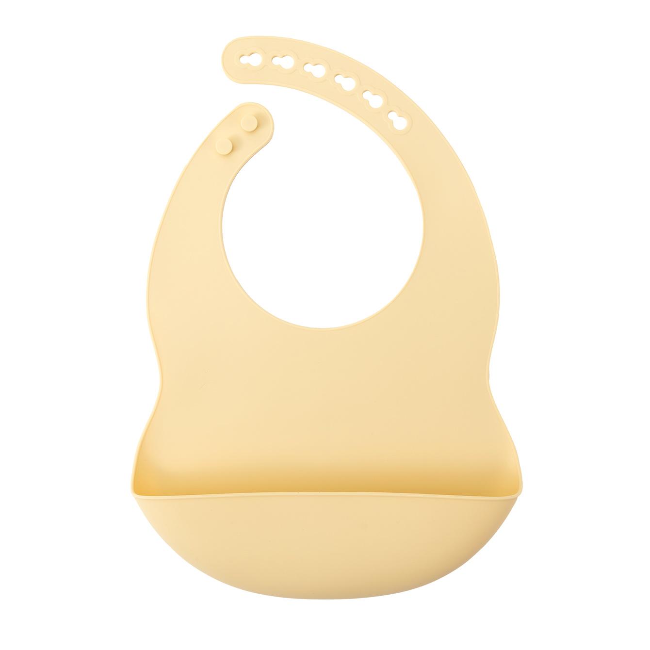 

Color Kids 1Pc BPA-Free Adjustable Waterproof Silicone Feeding Bib For Baby NewbornSaliva Towel Drool Bib Kids Christmas Gift