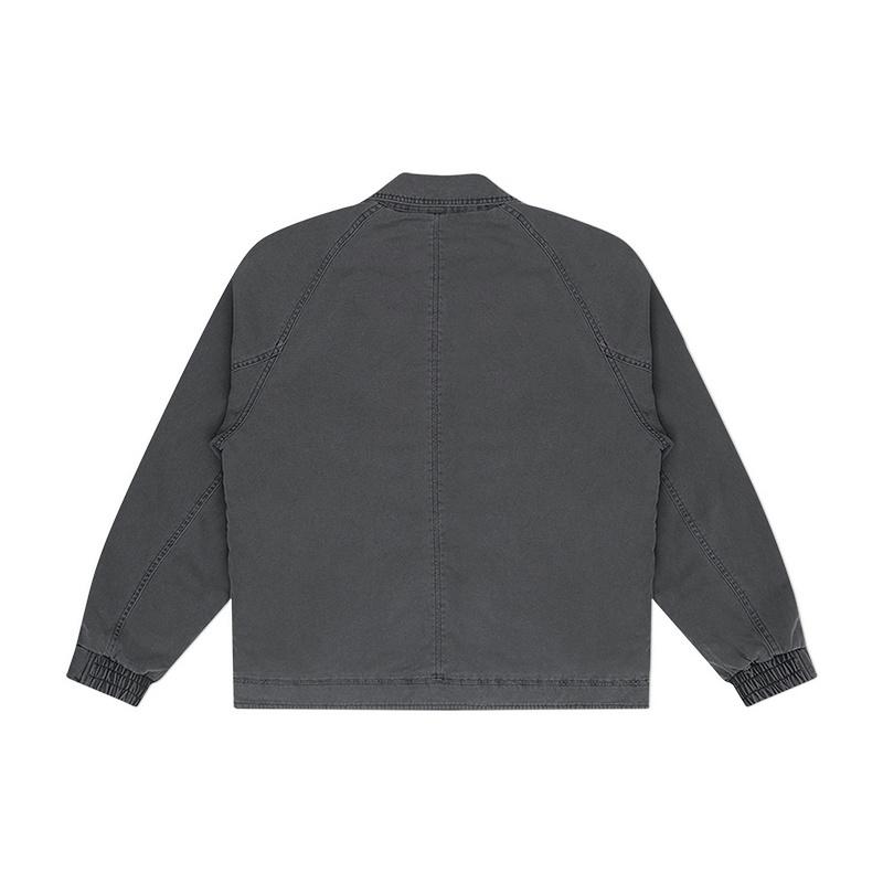 New Converse Jackets Coats Unisex Gray 10028457-A02