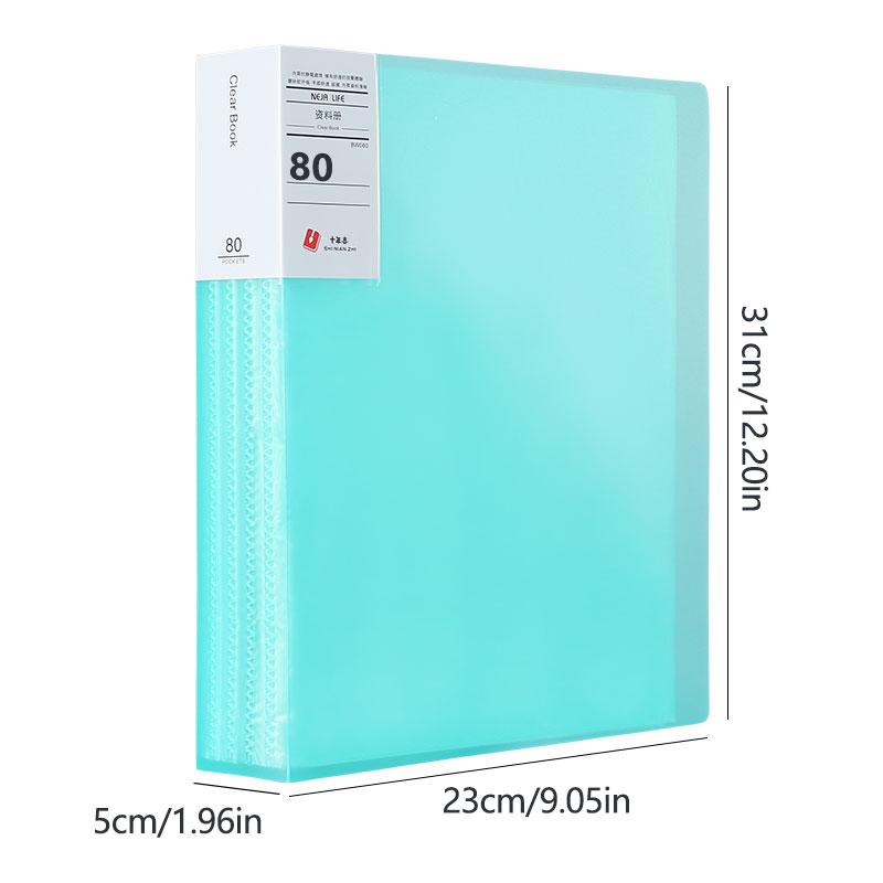 A4 Semi Transparent PP Brochure, Multiple Page Sizes To Choose From, Classified Insert Folder, Conference Document Organization,