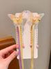 Mid-Autumn Hanfu Fairy Hair Clip - Women's & Children's Ancient Style Floral Tassel, Sweet Accessory for Girls