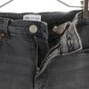 Zara Cut-off Processing Boot Cut Denim Pants 40 Charcoal Jeans Women Used