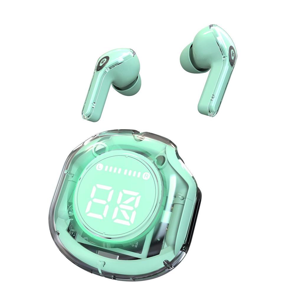 2023 Noise-Cancelling TWS Bluetooth Earbuds with HD Display for Gaming