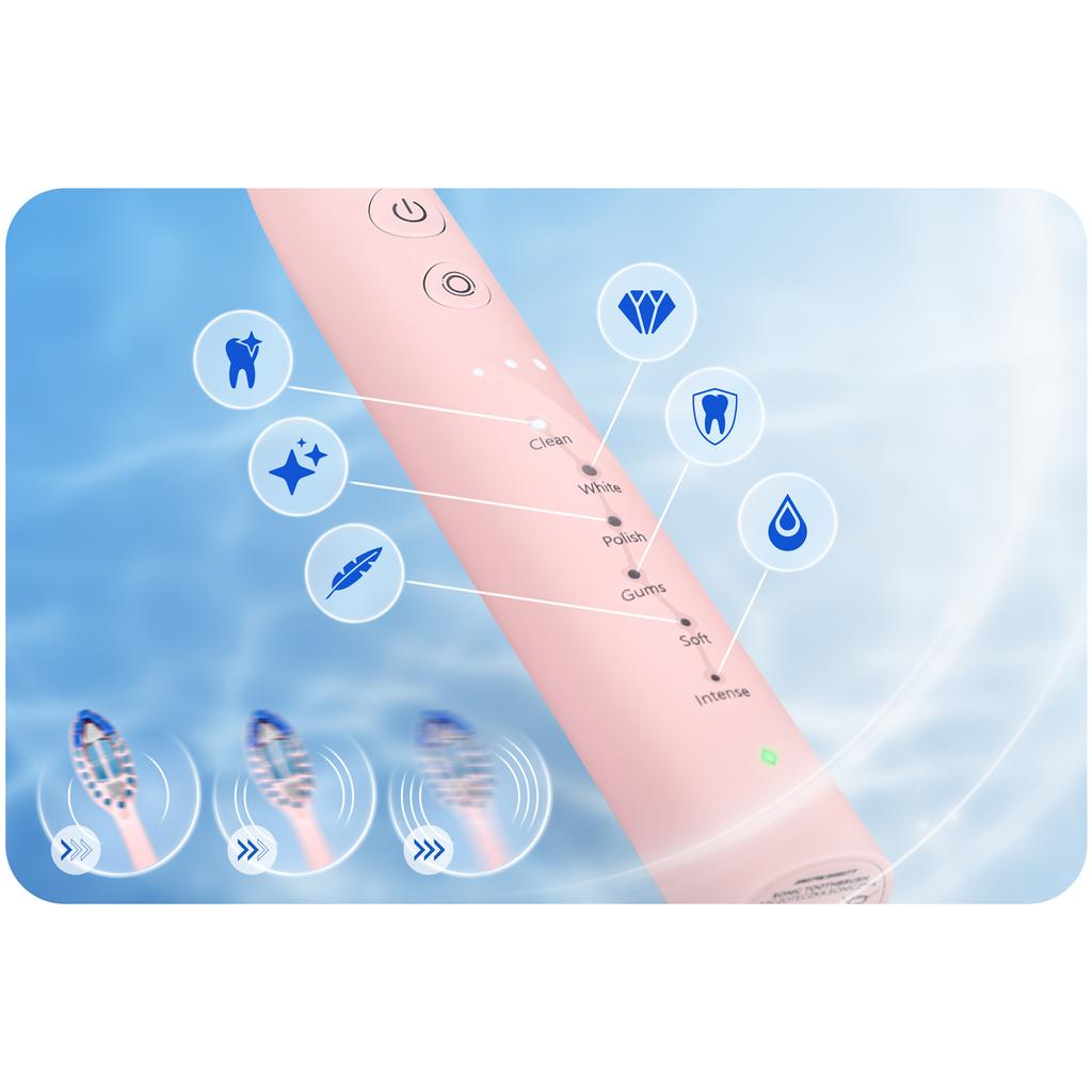 Berdsen Galaxy Sonic Zahnbürste Pink