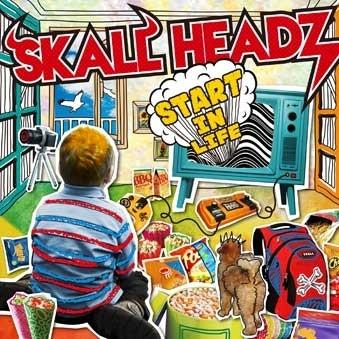 

CD SKALLHEADZ - START IN LIFE EKRM1192 Kick Rock MUSIC 2012 Japan ObiRock Used