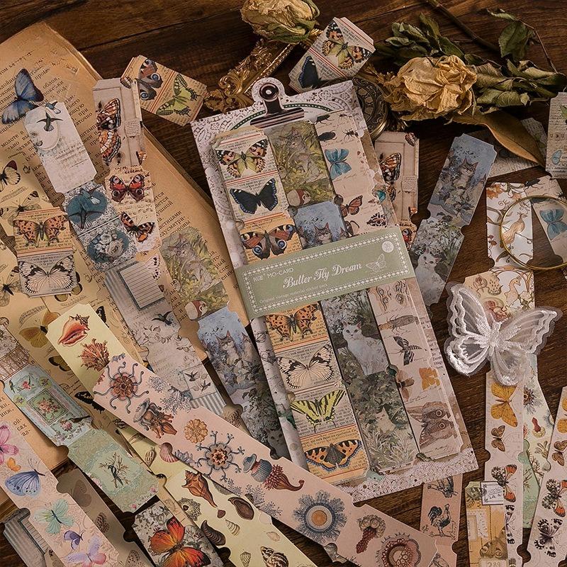 36pcs/1lot Sticker Pack Time Memoir Series Retro Hand Account DIY Materials Base