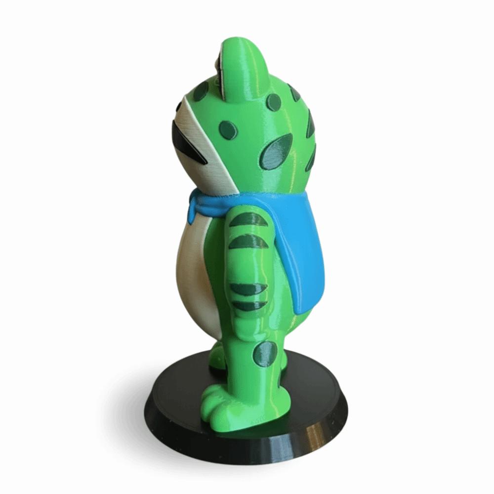 Funny Frog Ornaments 3D Printed Frog Model New Protest Frog Toy  Gifts