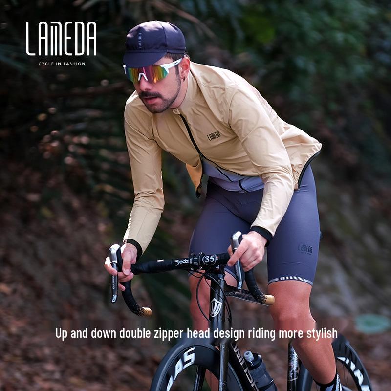 LAMEDA Cycling Jacket - Lightweight, Windproof, Sun-Protective, Long-Sleeve for Summer and Fall