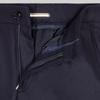 Boss Manteco Wool Blend Relaxed Fit Slacks Pants Dark Blue 50527949404 