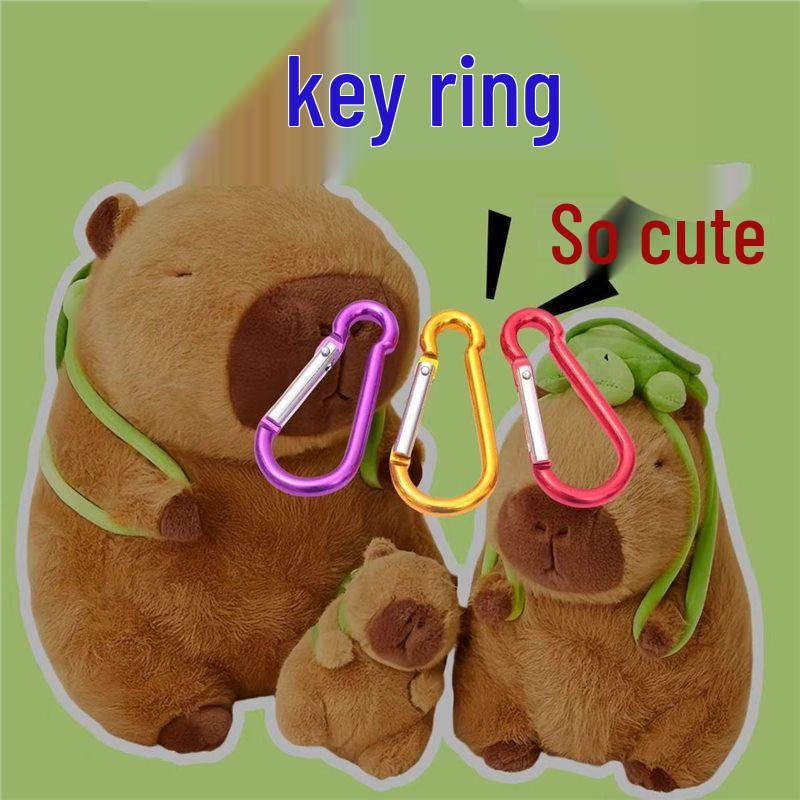 

Плюшевая капибара, кукла-хлопушка, милая тряпичная игрушка, подарок на день рождения для девочек Standard