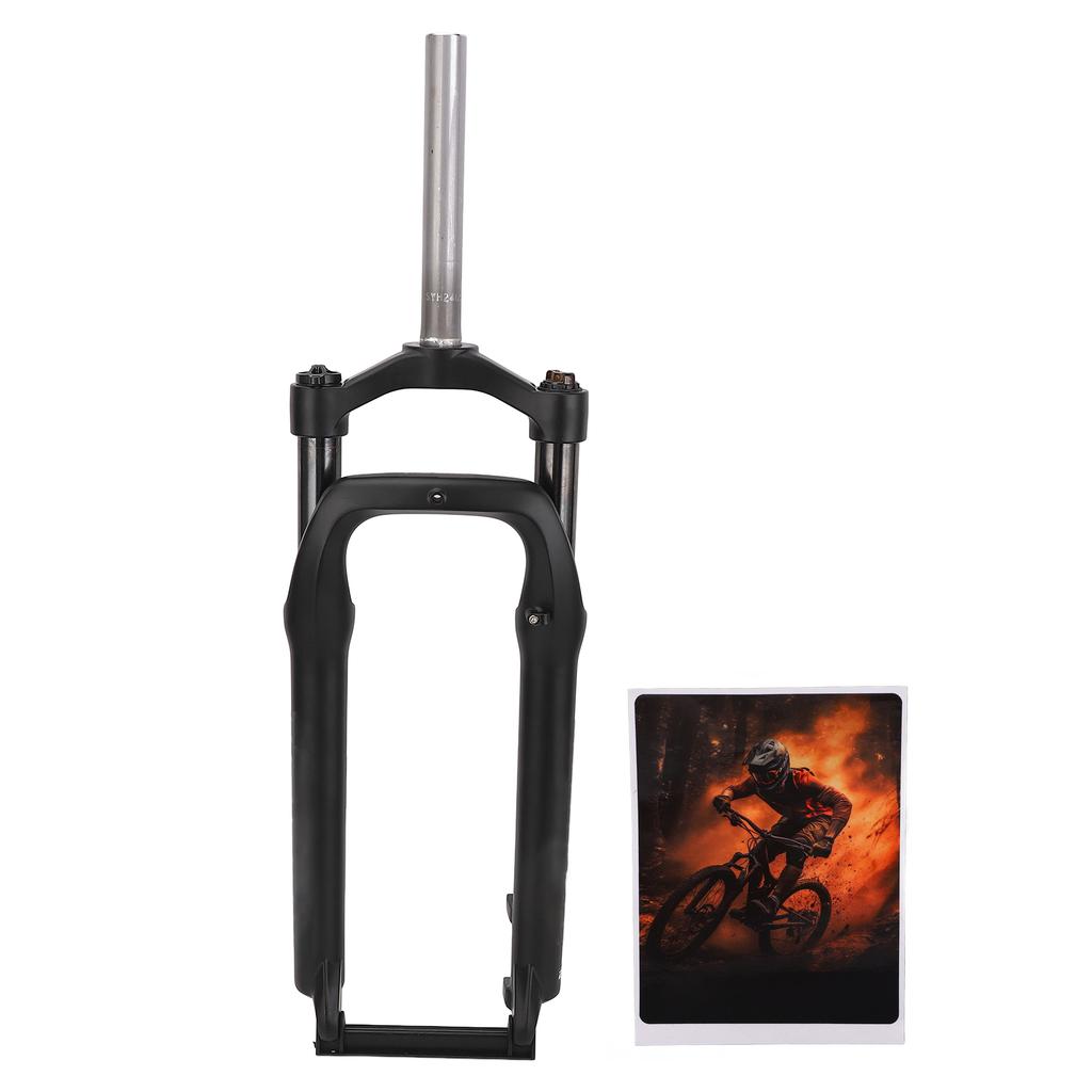 26 Inch Snow Beach Cycle Front Fork 135mm Aluminum Alloy Shock Absorber Spring Mechanical Front Susp