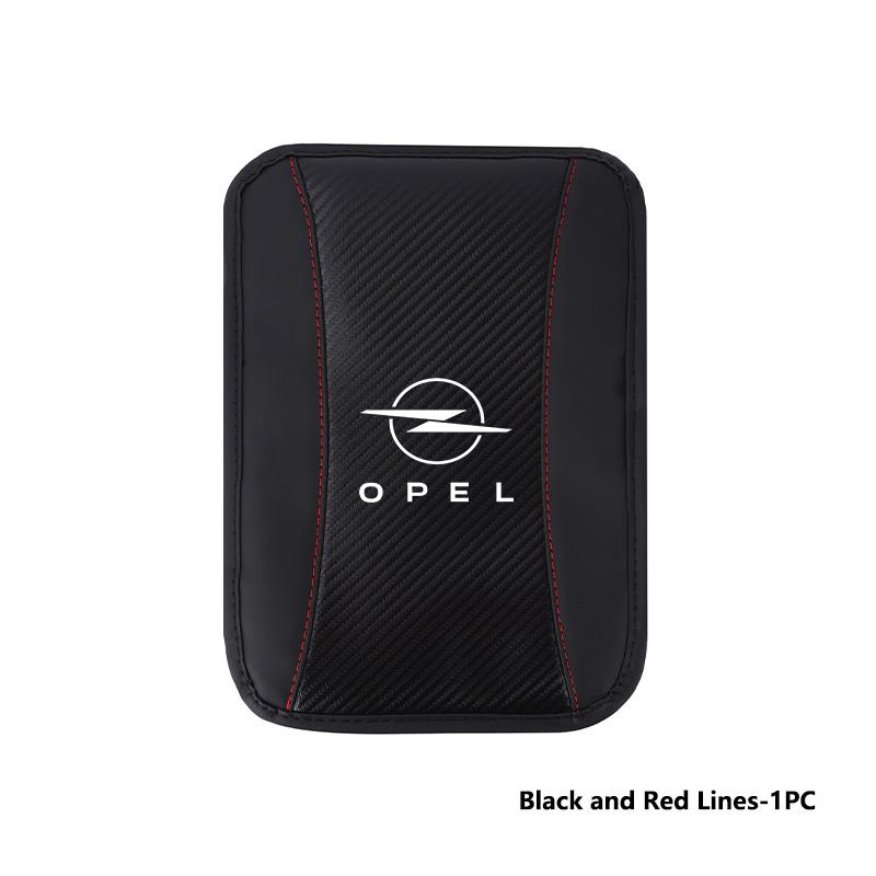 Für Opel Carbon rq19 Fiber Auto Armlehnenpolster Auto Mittelkonsolen-Schutzpolster OPC Astra J H G K Insignia Corsa D B E Mokka Vectra