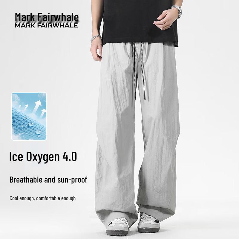 MARK FAIRWHALE Men s Ice Silk Quick-Dry Casual Pants L