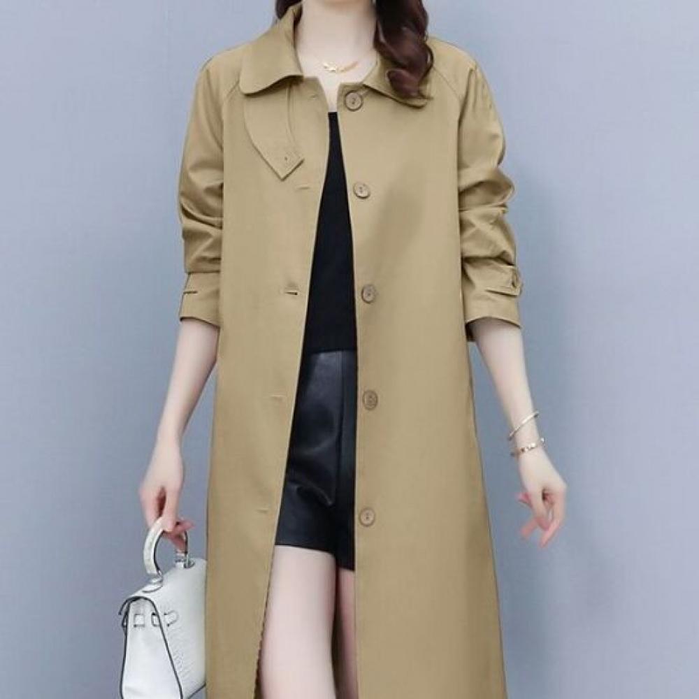 Rellawear Women S Check Point Trench Coat 3color Ryfw44
