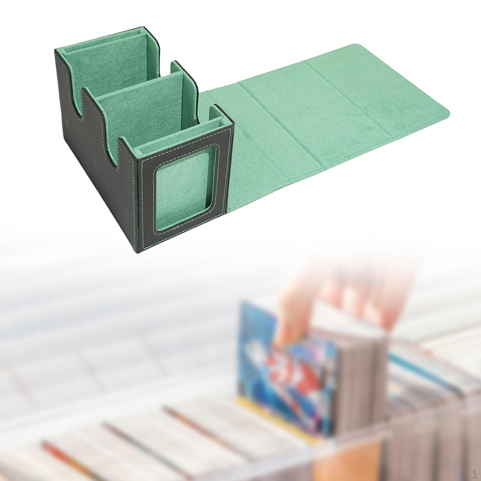 Держатель для коробки для колоды карт, прочный, стильный, для коллекционных карт, многоцелевой, легкий green