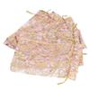 200 Pcs Organza Bag Drawstring Closure   Print 6.3x4.3in Mesh Gifts Bags Organza Jewelry Mesh Pouch