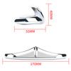 Motorcycle Chrome Front Rear Fender Tip Trim Case for Harley Road Street Electra Glide Road King FLHXI FLHX CVO FLTR FLTRI