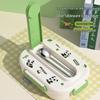 316 Stainless Steel Cartoon Lunch Box for Kids - Microwave-safe Bento for School, Dorm, or To-Go Meals