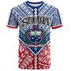 Maglietta alla moda con stampa 3D hawaiana Uomo Maglietta grafica polinesiana Moda Maniche corte Abbigliamento maschile Top Magliette oversize