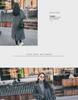 Women's Plaid Wool Coat, Padded Mid-Length Loose Korean Style for Winter 2025.