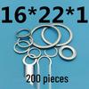 Thickened Narrow Edge Galvanized Iron Washer with Small Outer Diameter for Clearance Adjustment
