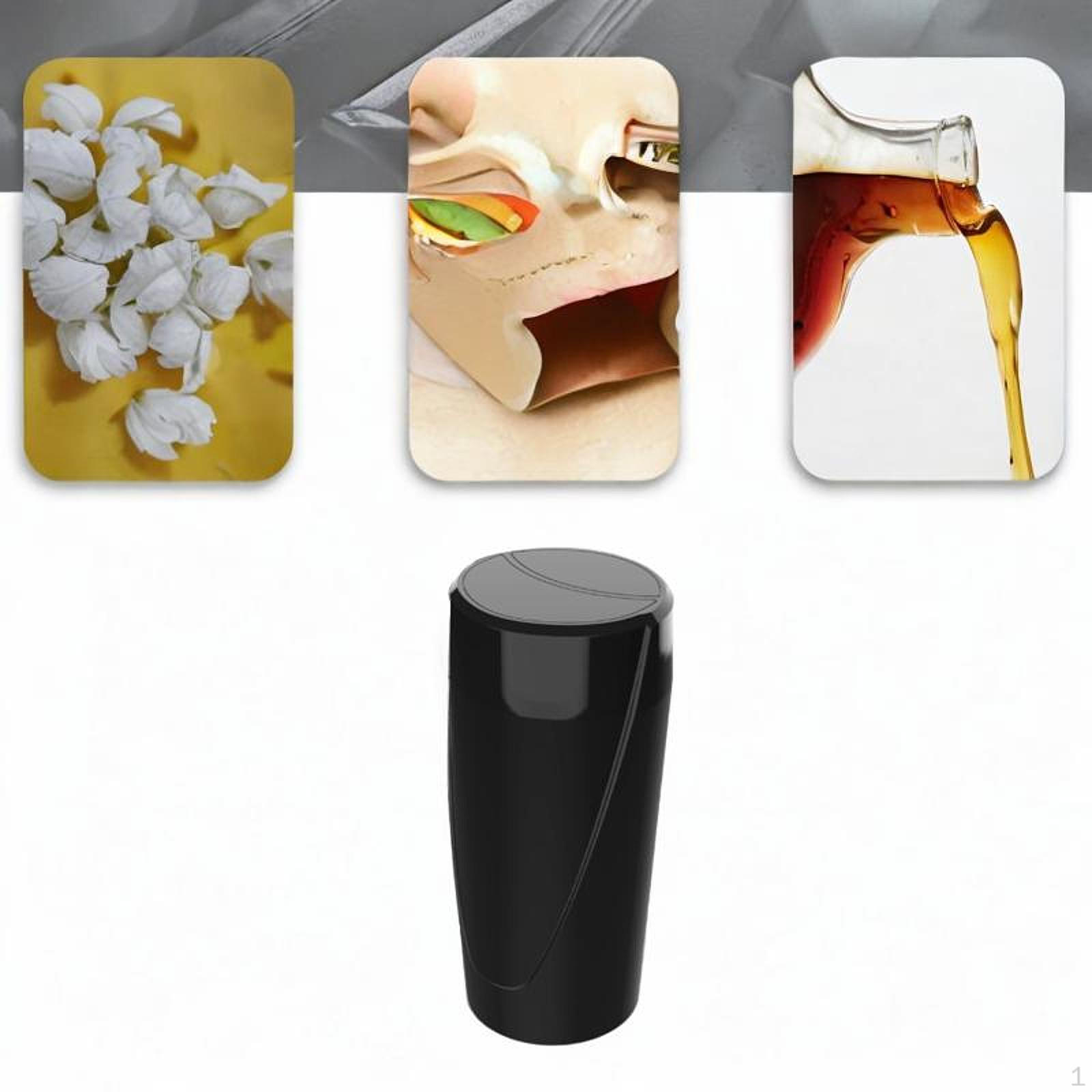 

Automotive Waste Bin with Smart Lid for Car Cup Holder розовый