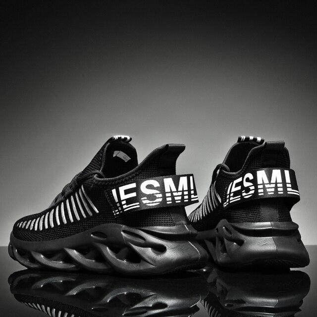 Klywoo Уличная хип-хоп Мужская повседневная обувь Спортивные легкие кроссовки Zapatillas — фото 9