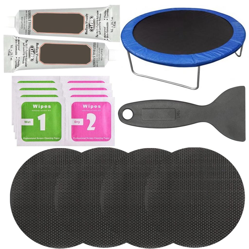 Buy Trampoline Repair KitReplacement Round Patches with GlueHousehold