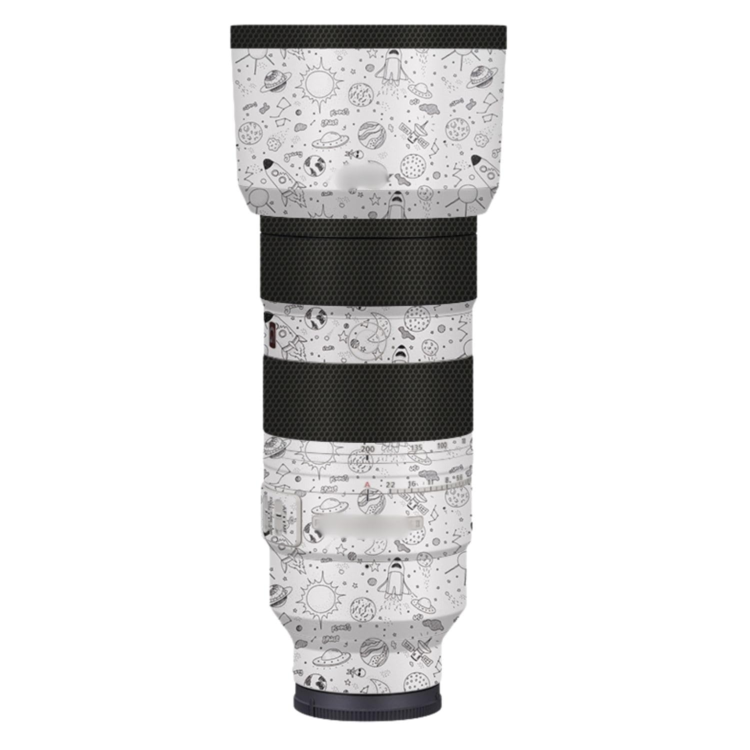 

SUPBIG Mebont Sony Telephoto Zoom Lens Full Size FE GM OSS II G Master Protective Decorative Sticker Camera Skin Cover Protector Film Camouflage &