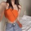 American Spice Girl Inner, Knitted Tube Top, Summer Women's Slim-fit Bottoming Vest, Outer Top Women's