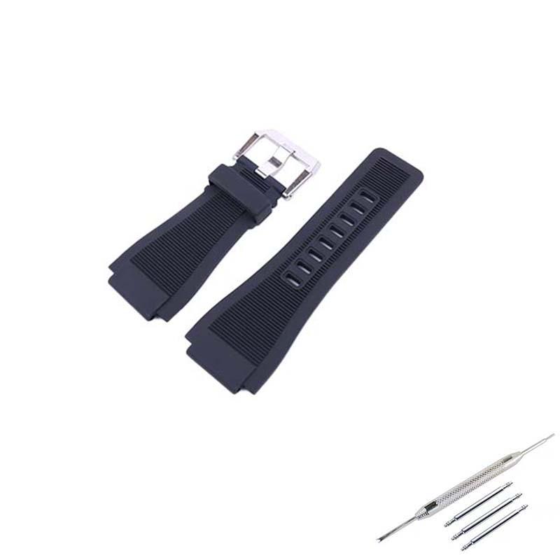 Пряжка для резиновых ремешков Bell Ross BR01/BR03 24mm