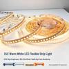 Ra98 Full Spectrum 24V LED Strip: Flicker-Free, Self-Adhesive, High CRI & Brightness, Eye-Friendly Ceiling Light for Living Rooms