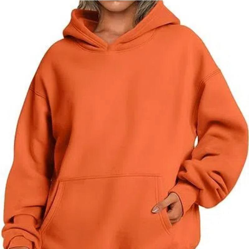 Women's Oversized Casual Hoodie Sweatshirt with Front Pocket - Cozy and Stylish Pullover Hoodies Fleece Swe