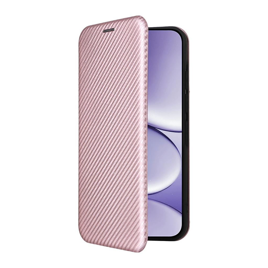 For Xiaomi Redmi Note 15 Pro 4G (Global) Case Carbon Fiber Texture Drop-Proof PU Leather Phone Cover