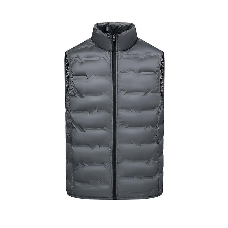 

2026 New Down Vest Fashionable and Versatile for Casual Commuting 5XL сірий