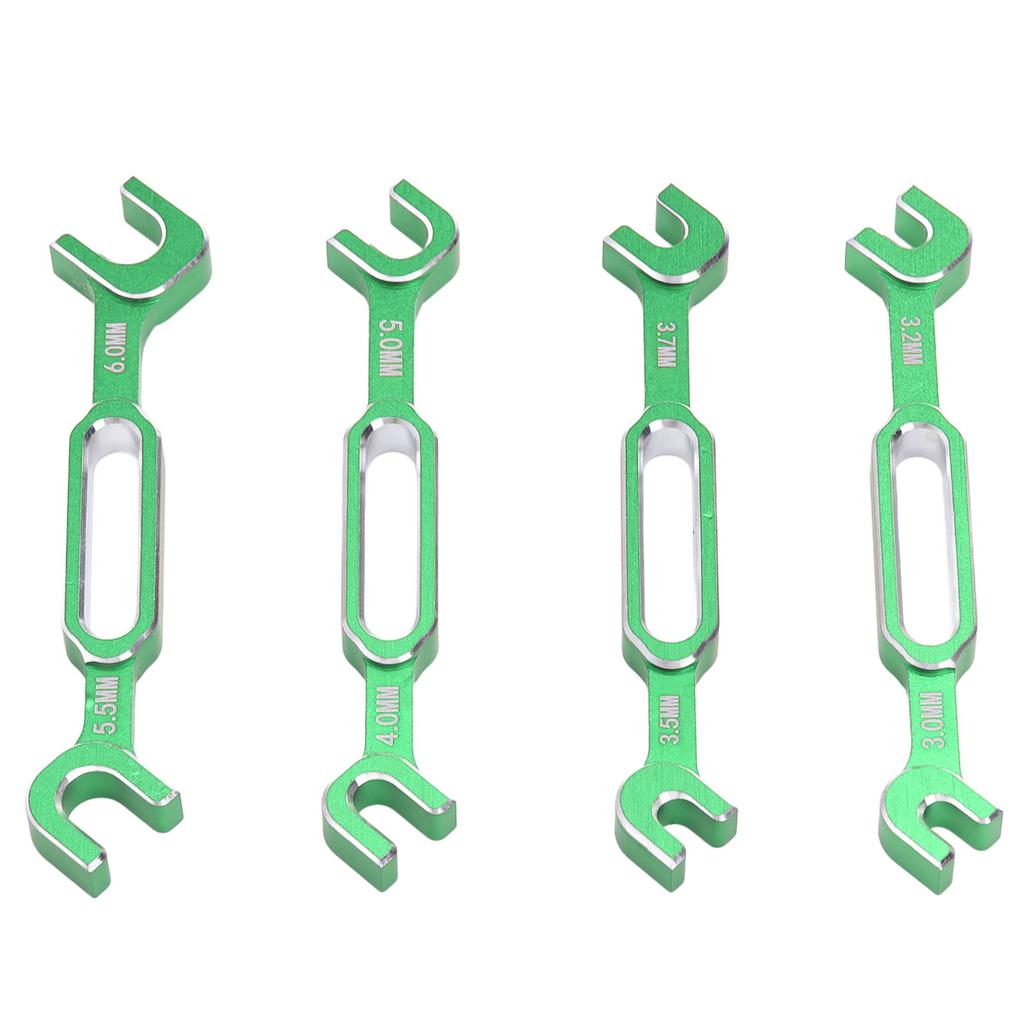 4PCS RC Turnbuckle Wrench 3.0 3.2 3.5 3.7 4.0 5.0 5.5 6.0mm Aluminum Alloy Turnbuckle Nut Ball