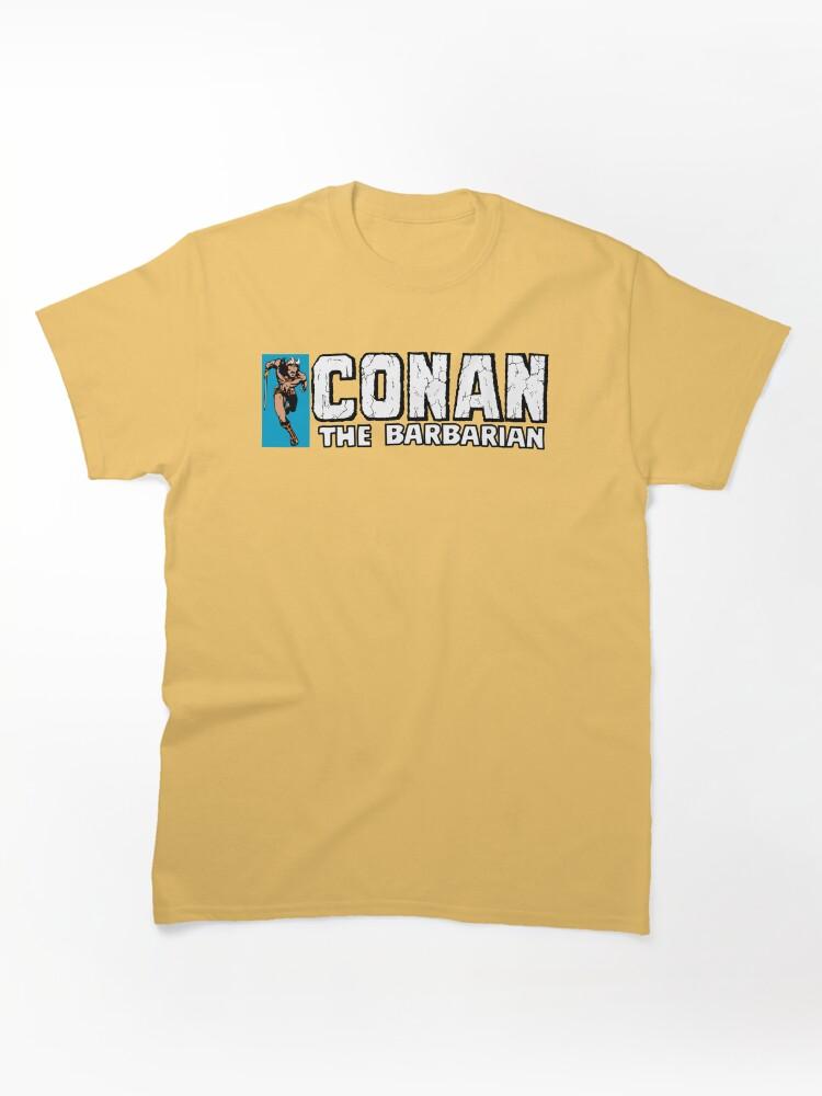 Conan the Barbarian CONAN THE BARBARIAN TITLE ART REPRODUCTION Classic Unisex T-Shirt