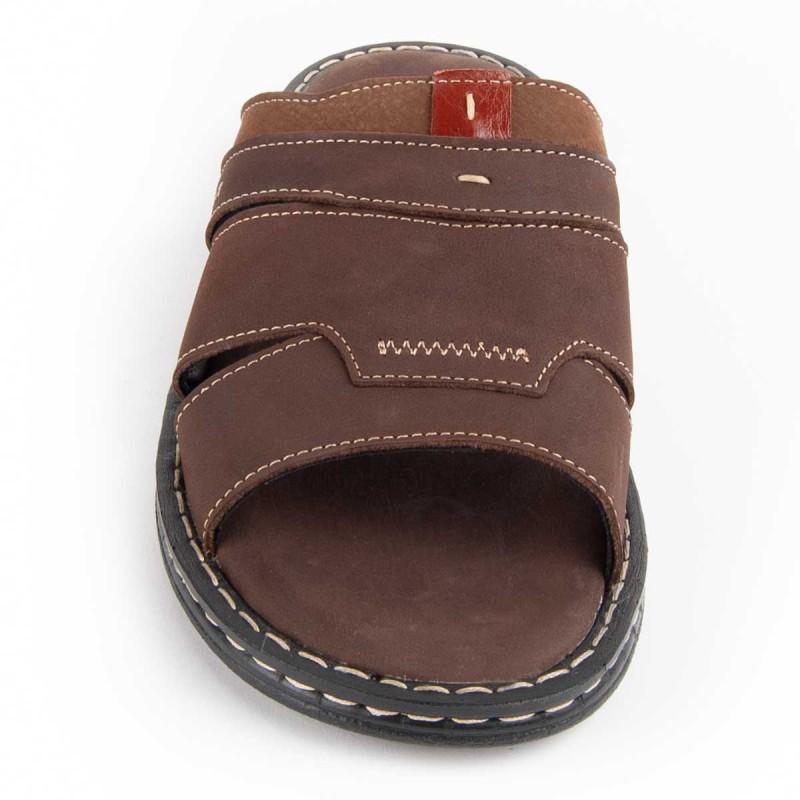 Herren-Ledersandale. Purapiel Beira9 103016