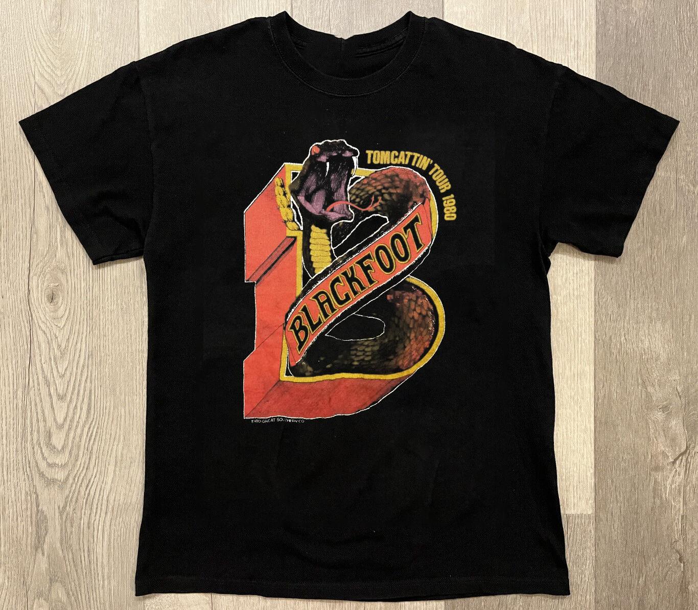 Blackfoot Band Tour 1980 S to 5XL Gift For Fan T-shirt MA478 S