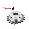1pc 06B Industrial Drive Sprocket Wheel 45# Steel Chain Gear 10 11 12 13 14 15 16 17 18 19 20 21 22 23 24 25 Teeth Bore 10-32mm