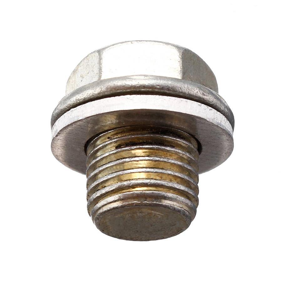 2pcs Engine Oil Pan Drain Bolt Plug W/ Washer #90009-R70-A00 For Acura for Honda Accord