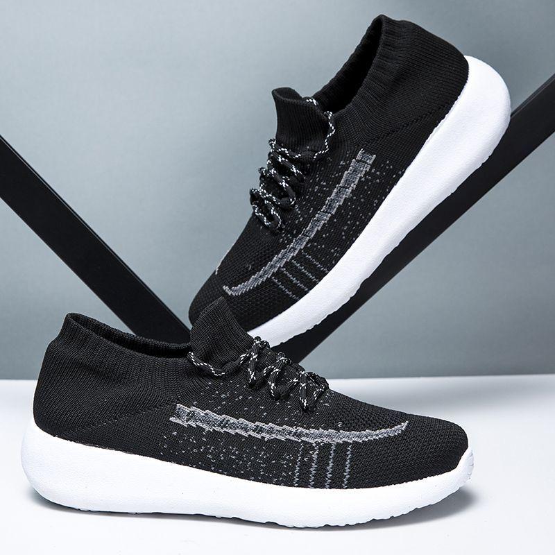 Breathable Thick Platform Sports Shoes for Men Mesh Upper Man Casual Sneaker Gym Jump Original Deals Walking Shoe In Promotion