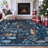 Animal Print Living Room Carpets Vintage Stylish Non-slip Bedroom Rugs Large Area Machine Washable Coffee Table Mats  Alfombra