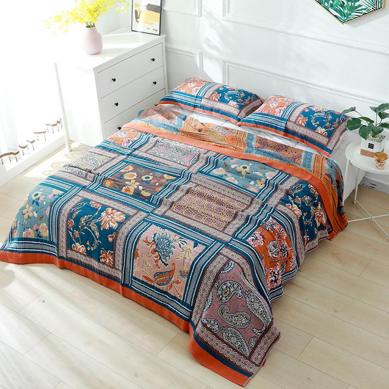 Comfortable Gauze Cotton Blanket - Summer Cool Air Conditioning Quilt