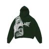 Y2K street hoodie casual sweater letter print jacket trend guard